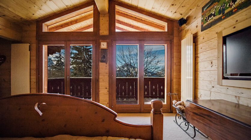 Chalet Susabel Bedroom View