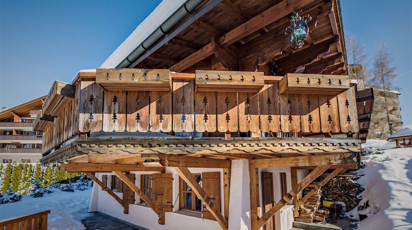 Chalet Susabel Main Balcony