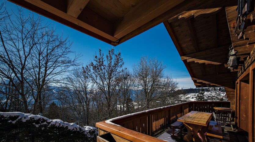 Chalet Susabel Outside Seating View