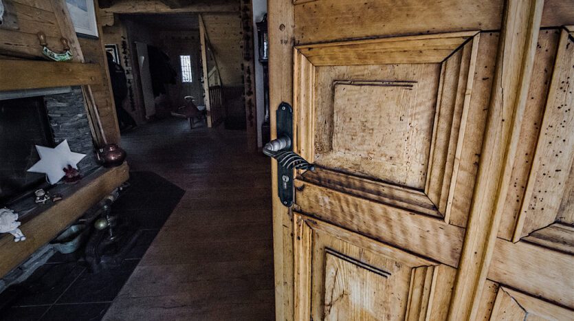 Chalet Susabel Rear Door