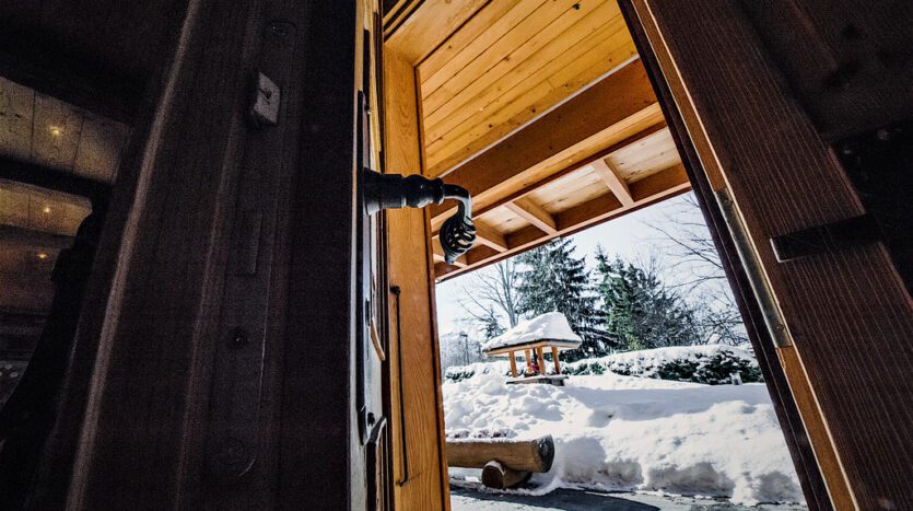 Chalet Susabel Doorway