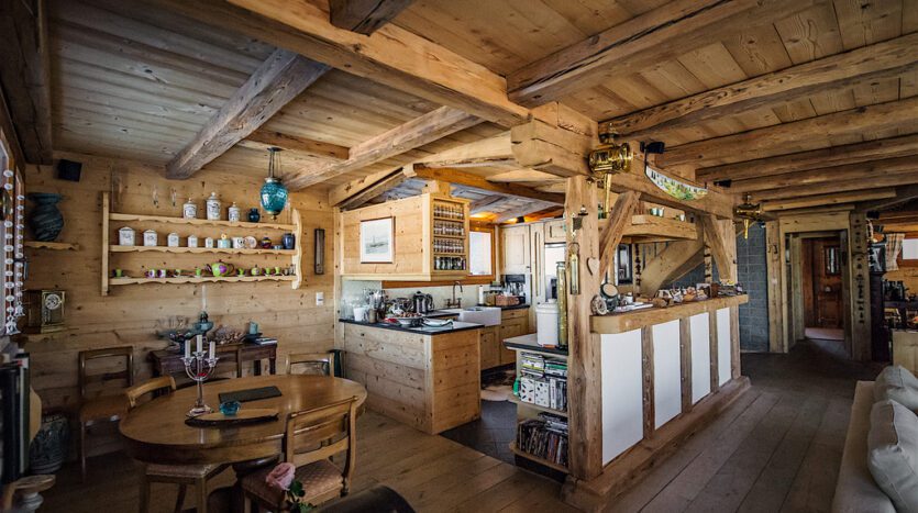 Chalet Susabel Kitchen And Dining Area