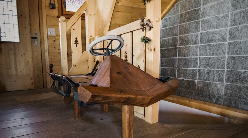 Chalet Susabel Hallway And Stairs