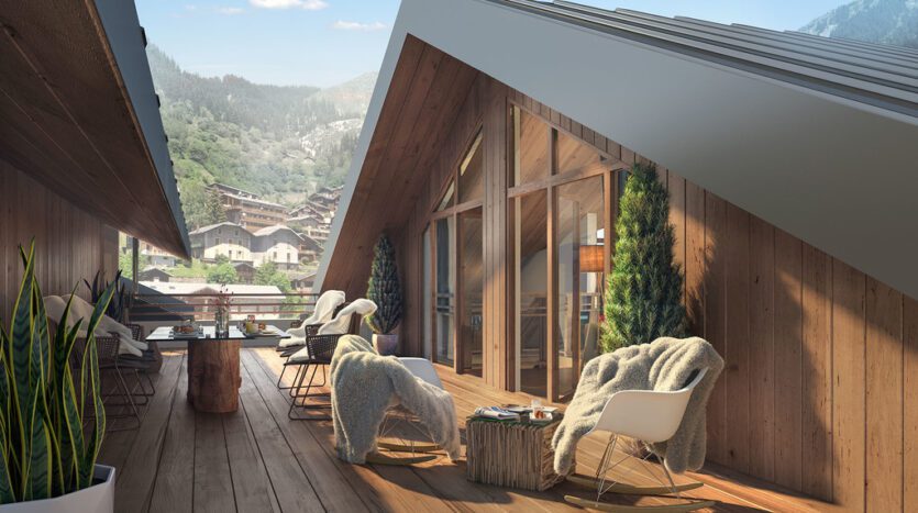 Les Terrasses Outdoor Area